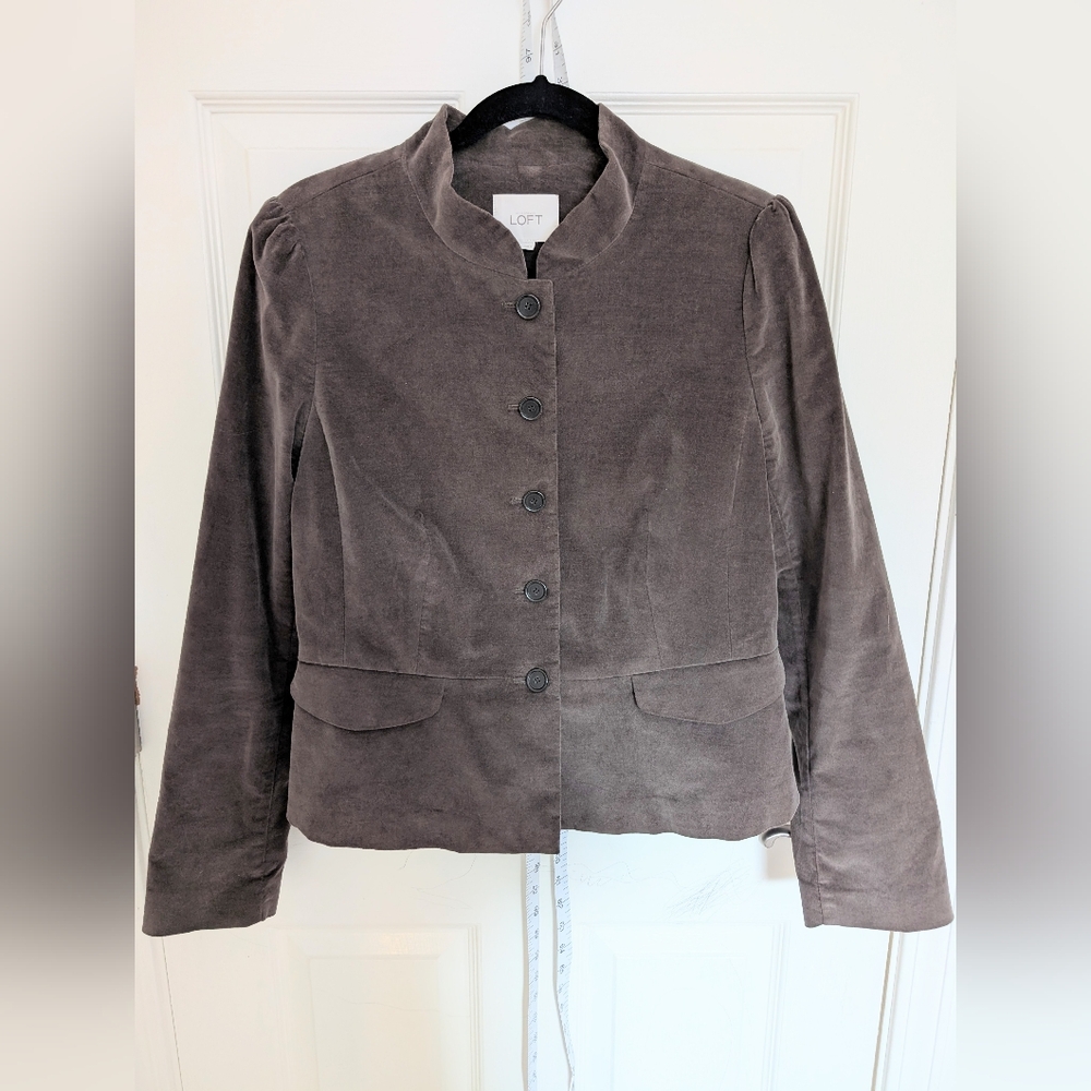 [LOFT] Rich Chocolate Tailored Blazer Size 10
